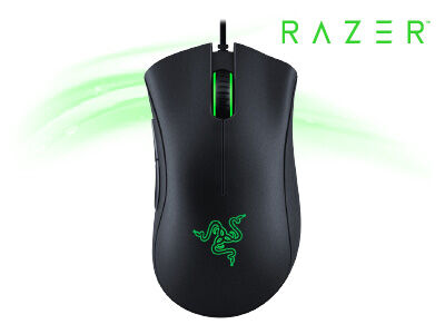 รูปสินค้า RAZER MOUSE DEATHADDER ESSENTIAL (BLACK)